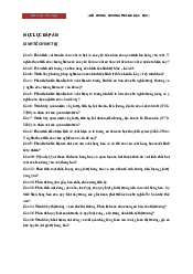 Đề cương Hướng dẫn ôn tập môn Kinh tế chính trị Mác Lênin| Đại học Kinh Tế Quốc Dân