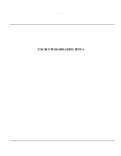 VOCAB ETS 2020 READING TEST 6 | môn Tiếng anh | trường Đại học Huế