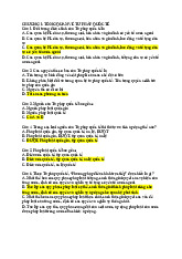 TN tư pháp quốc tế - Bài tập trắc nghiệm về Tư pháp Quốc tế