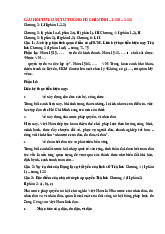 Câu hỏi tự luận môn Tư tưởng Hồ Chí Minh –Trường Đại học Hoa Sen