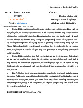 Chương 22 Sự đánh đổi ngắn hạn giữa lạm phát và thất nghiệp