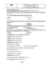 Bộ 10 Đề Kiểm Tra Giữa Kỳ 2 KHTN 7 Cấu Trúc Mới 2024-2025 Có Đáp Án