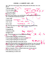 Đề 1 Chương 4, 5, 6 môn Kinh tế vi mô | Trường Đại học Kinh Tế Quốc Dân