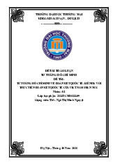 Bài Thảo Luận: Tư Tưởng Hồ Chí Minh Về Đoàn Kết Quốc Tế | Đại học Thương Mại