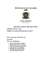 Người trẻ và hiện tượng quên Môn Tâm lý học đại cương | Đại học Gia Định