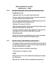 Một Số Nội Dung Ôn Tập Môn Triết Học Mác – Lênin |Học viện Phụ nữ Việt Nam