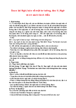 Soạn bài Nghị luận về một tư tưởng, đạo lí | Ngữ văn 8 sách Cánh Diều