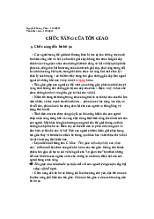 Chức năng của tôn giáo - Môn chủ nghĩa xã hội khoa học| Đại học Kinh Tế Quốc Dân