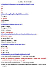 TOP các câu hỏi bài kiểm tra trắc nghiệm từ chương 1 tới chương 6 học phần Chủ nghĩa xã hội khoa học | Trường Đại học Phenikaa