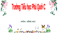 Giáo án điện tử Tiếng việt 1 bài 1 Chân trời sáng tạo: Học vần: ao, eo