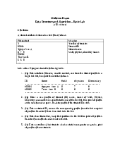 Middleterm-exam - Cấu trúc dữ liệu và giải thuật | Trường Đại học Bách khoa Hà Nội