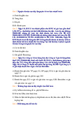 Tài liệu ôn tập Kế toán cơ bản và Nguyên tắc kế toán | Môn Nguyên lý kế toán - Đại học Kinh tế và Quản trị kinh doanh, Đại học Thái Nguyên