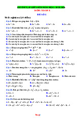 Bộ Đề Ôn Tập Giữa Học Kỳ 1 Toán 8 Chân Trời Sáng Tạo Năm Học 2025-2026
