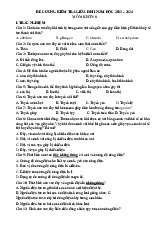 Đề cương ôn tập giữa học kỳ 2 môn Khoa học tự nhiên lớp 8 năm học 2024 - 2025 | Bộ sách Cánh diều