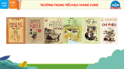 Giáo án điện tử Ngữ văn 11 Bài 7 Chân trời sáng tạo: Thuý Kiều hầu rượu Hoạn Thư –Thúc Sinh