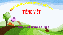 Giáo án điện tử Tiếng Việt 1 Tập 1 Bài 52 Kết nối tri thức: Ut, ưt