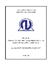 Đề tài: Công tác bảo tồn và phát huy giá trị văn hóa di tích lịch sử Văn Miếu Quốc Tử Giám - Hà Nội | Đại Học Nội Vụ Hà Nội