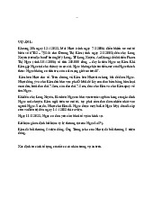 Vụ án tố tụng hình sự về hành vi cố ý gây thương tích năm 2023 | Môn Luật tố tụng hình sự Việt Nam - Đại học Cần Thơ