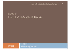 Tổng hợp bài giảng môn Lưu trữ và xử lý dữ liệu lớn_Thầy Đào Thanh Chung| Bài giảng môn Lưu trữ và xử lý dữ liệu lớn| Trường Đại học Bách Khoa Hà Nội