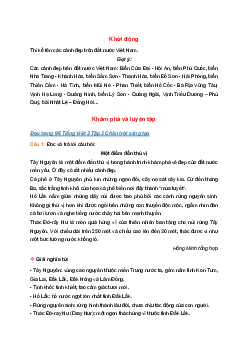 Tiếng Việt 3 trang 96, 97, 98 Bài 2: Một điểm đến thú vị | Chân trời sáng tạo