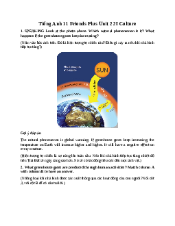 Giải Tiếng Anh 11 Unit 2 2I Culture | Friends Global