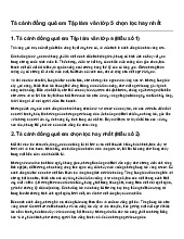 Tả cánh đồng quê em Tập làm văn lớp 5 chọn lọc hay nhất