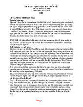 Bộ Đề Minh Họa Kiểm Tra Học Kỳ 1 Ngữ Văn 10 Kết Nối Tri Thức 2024-2025