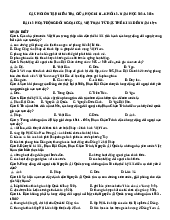 CÂU HỎI ÔN TẬP GIỮA HKII-K12- MÔN LỊCH SỬ