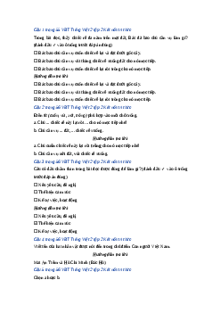 Giải VBT môn Tiếng việt 2 - Bài  24: Chiếc rễ đa tròn | Kết nối tri thức