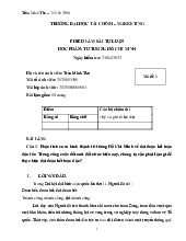 Phân tích cơ sở hình thành tư tưởng Hồ Chí Minh về đại đoàn kết toàn dân tộc. Trong công cuộc đổi mới đất nước hiện nay, chúng ta cần phải làm gì để thực hiện đại đoàn kết toàn dân? Môn Tư tưởng Hồ Chí Minh | Trường Đại học Tài chính - Marketing