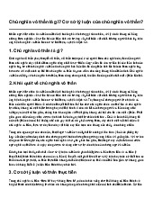 Chủ nghĩa vô thần là gì? Cơ sở lý luận của chủ nghĩa vô thần?