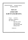 Bài báo cáo thị trường mì gói Hảo hảo cuối cùng - tài liệu tham khảo | Đại học Hoa Sen