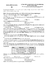 Đề thi thử THPT Quốc gia 2025 môn Hóa bám sát đề minh họa - Đề 1