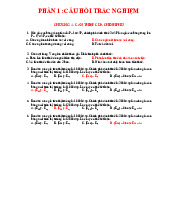 Bài tập trắc nghiệm Chương 4-9 | Kinh tế vĩ mô | Đại học Tôn Đức Thắng