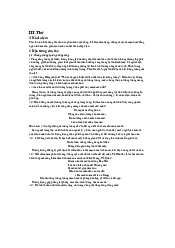 Sơ lược phân loại đặc trưng của thơ | Đại học Sư Phạm Hà Nội