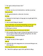 Tổng hợp câu hỏi ôn tập môn Cơ sở văn hóa Việt Nam | Học viện Công Nghệ Bưu Chính Viễn Thông