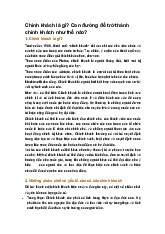 Chính khách là gì? Con đường để trở thành chính khách như thế nào?