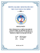 Phân Tích Quy Luật Thay Đổi Về Lượng và Chất | Môn Triết học Mác - Lênin - Đại học Kinh Tế Quốc Dân