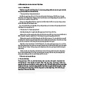 Thuyết trình: Diễn trình văn hóa tiền sử Việt Nam - Chương 1