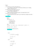 Bài tập chương 3  ( có lời giải ) | Môn toán cao cấp