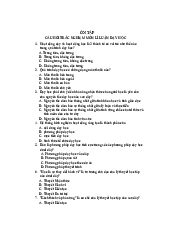 Câu hỏi ôn tập trắc nghiệm môn lý luận dạy học | Đại học Sư Phạm Hà Nội