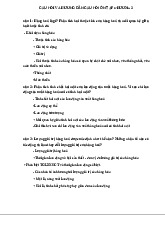 Câu Hỏi Ôn Tập Chương 2 - Kinh Tế Chính Trị | Trường Đại học Thương Mại