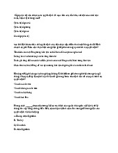 Ôn tập Chương 5: Quyết định và Quản trị trong Kinh Doanh | Nguyên lý quản trị | Đại học Tôn Đức Thắng