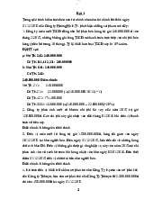 Đáp án bài tập kiểm toán - Tài chính doanh nghiệp | Trường Đại Học Công Đoàn