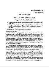 Vai trò và Chức năng của Gia đình | Chủ nghĩa xã hội | Trường Đại học Khoa học Tự nhiên, Đại học Quốc gia Hà Nội