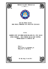 Nghiên cứu mô hình kinh doanh của tập đoàn công nghiệp - viễn thông quân đội viettel trong dịch vụ chữ ký số | Bài thảo luận thương mại điện tử căn bản