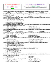 Đề luyện thi tốt nghiệp môn Sử 2025 bám sát minh họa giải chi tiết-Đề 19