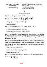 Đề Thi Tuyển Sinh 10 Toán Không Chuyên Sở GD Ninh Thuận 2025-2026 Có Đáp Án