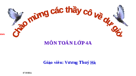 Giáo án điện tử Toán 4 Bài 12 Cánh diều: Số tự nhiên, dãy số tự nhiên