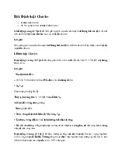 Giải SGK Vật lí 12 Kết nối tri thức Bài 10: Định luật Charles